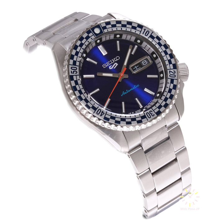Seiko 5 Sports SBSA243  Automatic Men's Watch Angle from lower left side
