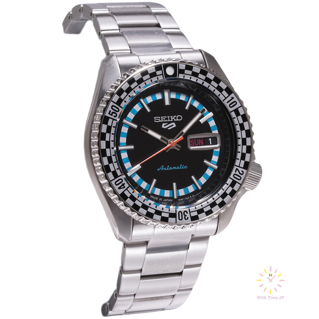 Seiko 5 Sports SBSA245  Automatic Men's Watch Angle from the left