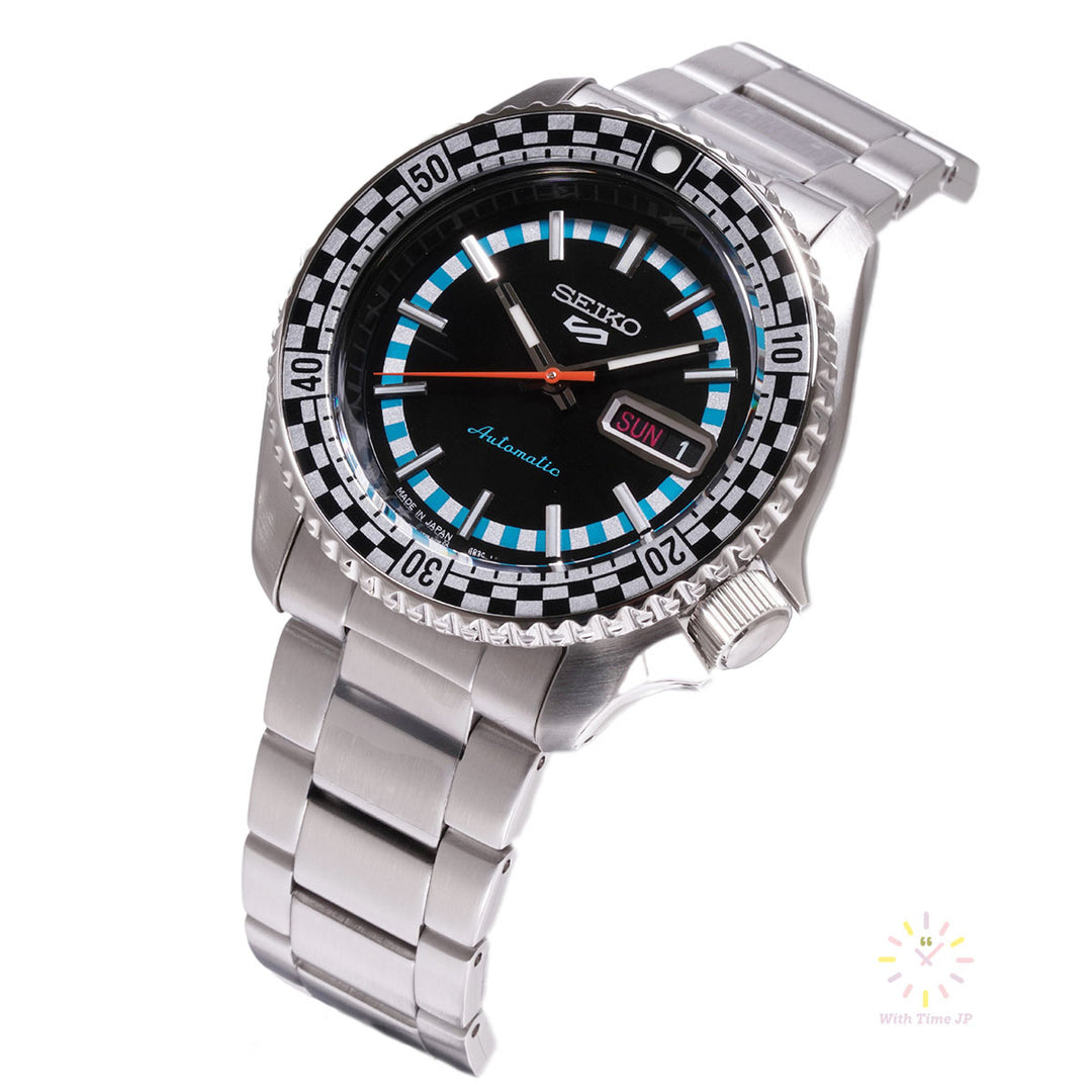 Seiko 5 Sports SBSA245  Automatic Men's Watch Angle from the right side