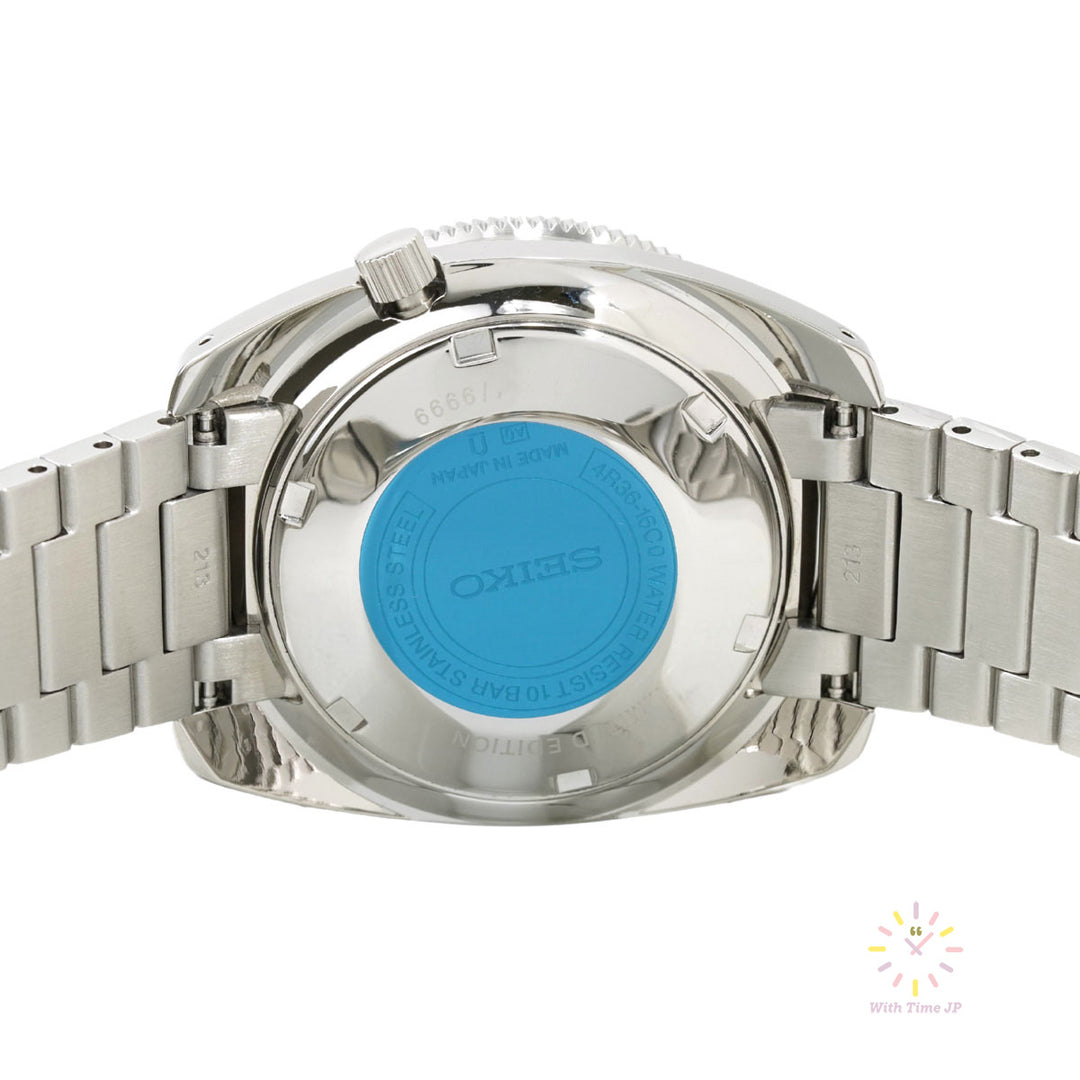 SEIKO 5 Sports SBSA269 limited edition Case Back.