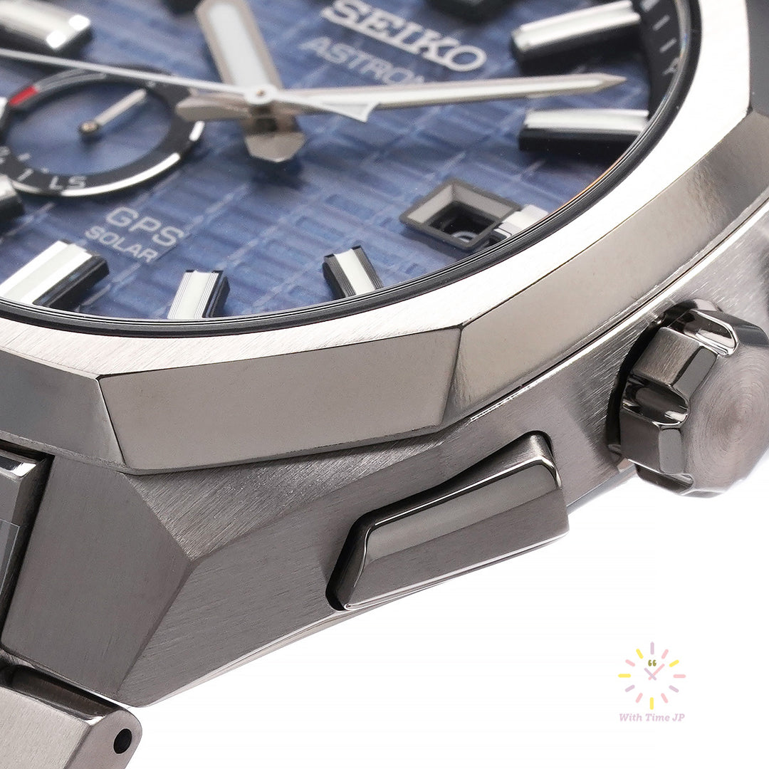 Seiko Astoron SBXD013 ,Solar GPS Men's Watch,Close-up of rug.