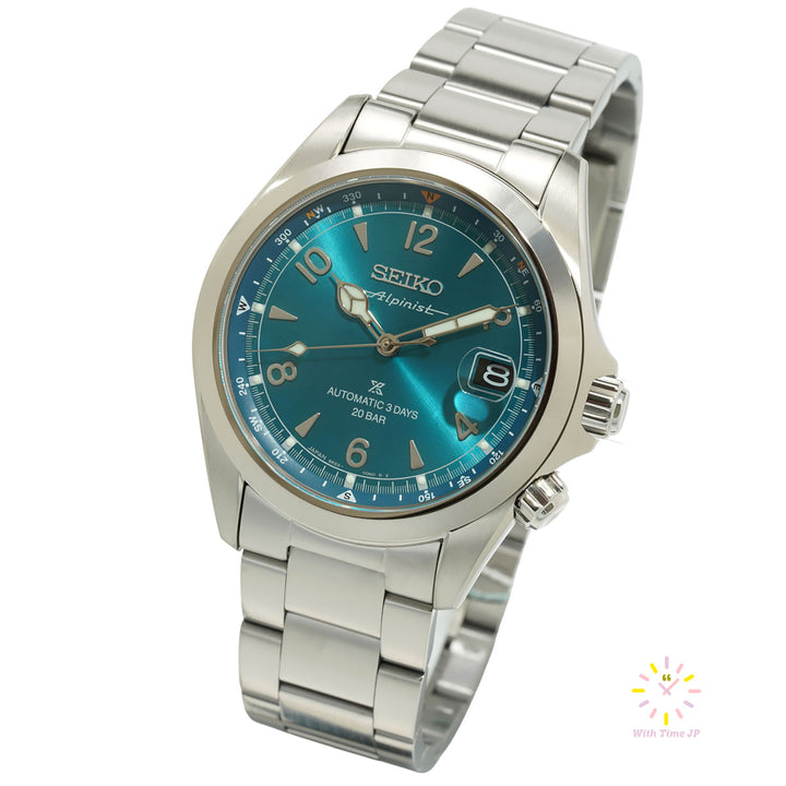 Seiko Prospex Alpinist Automatic  SBDC207 Teal Blue dial Made in Japan