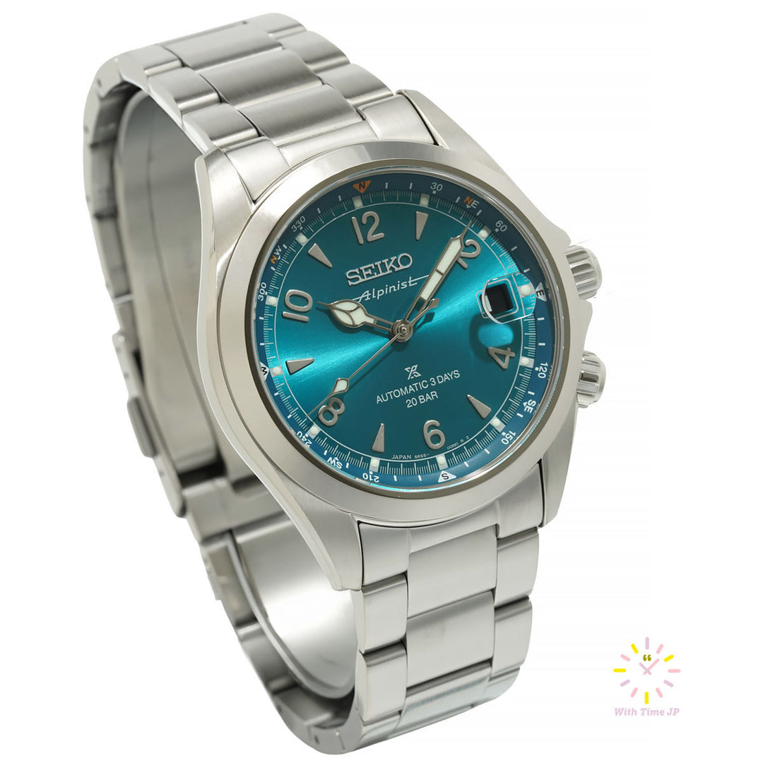 Seiko Prospex Alpinist Automatic  SBDC207 Teal Blue dial Made in Japan