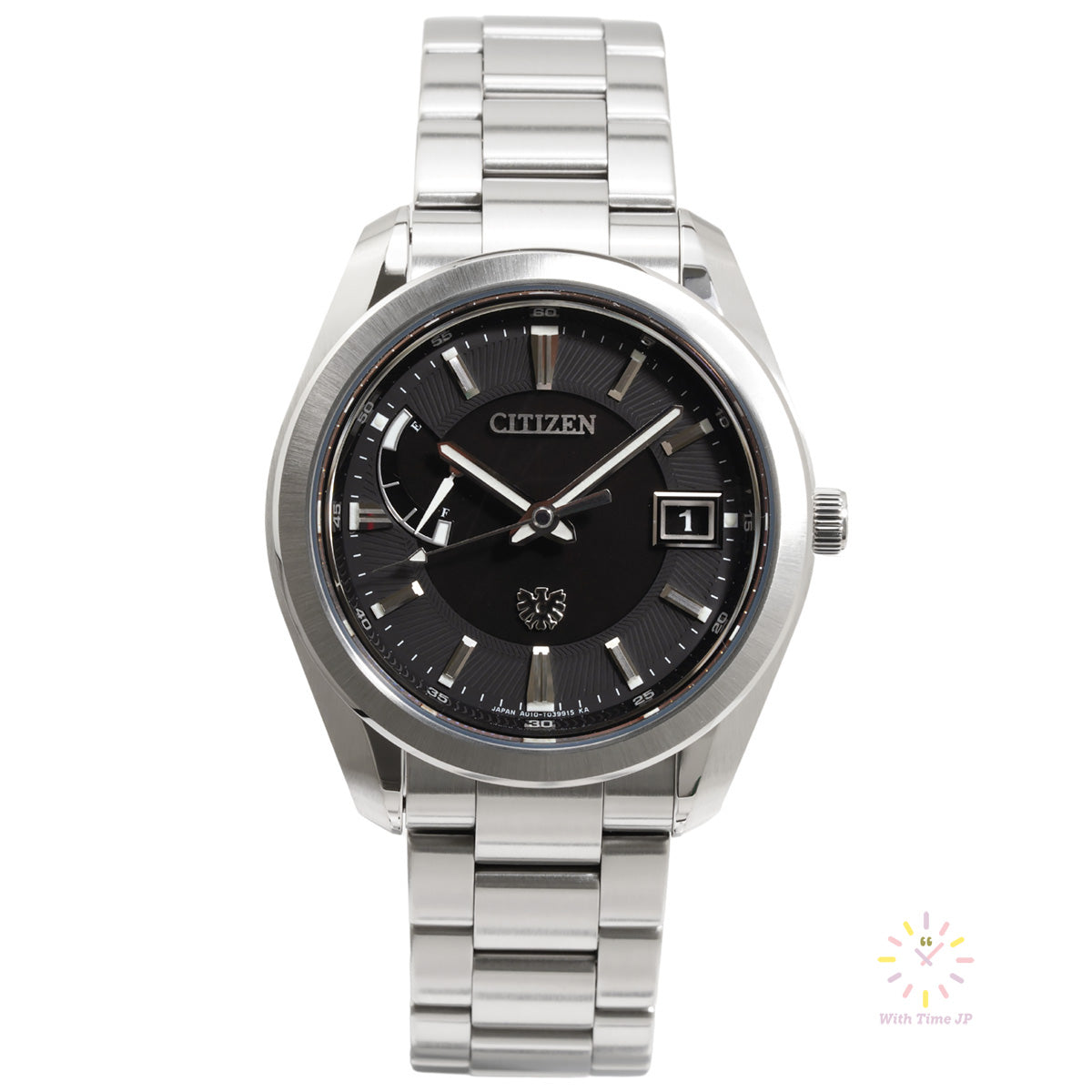 The Citizen Annual difference ±5 sec Eco-Drive AQ1050-50F Caliber