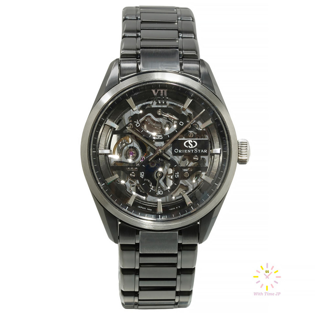ORIENT STAR Skeleton Hand-Winding RK-AZ0105N Limited Edition,Mechanical watch,from front