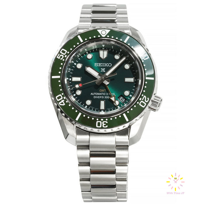Seiko Prospex GMT Automatic Diver Scuba  Watch HBC001J,Mechanical  watch, Men's Watch,from front