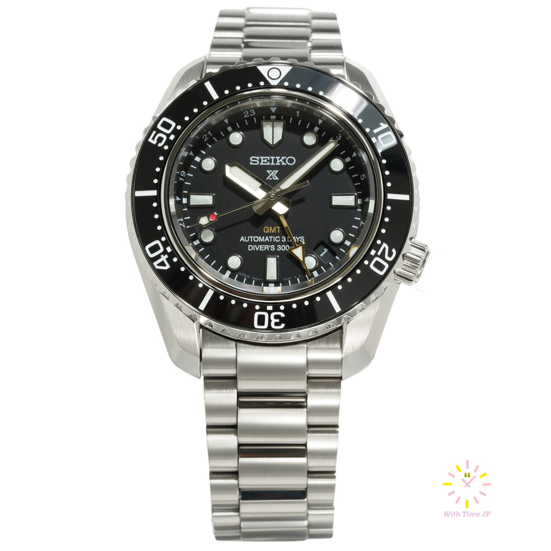 Seiko Prospex GMT Automatic Diver Scuba  Watch HBC002J,Mechanical  watch, Men's Watch,from front