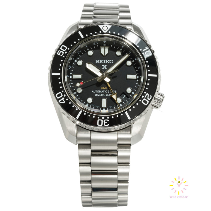 Seiko Prospex GMT Automatic Diver Scuba  Watch HBC002J,Mechanical  watch, Men's Watch,from front