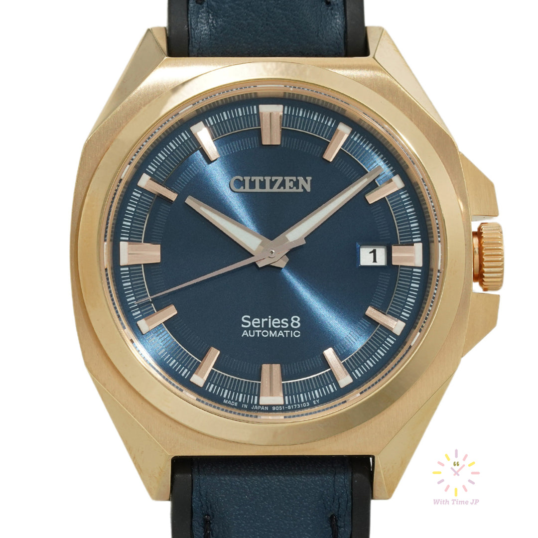 Front view of CITIZEN Series Eight NB6012-18L Mechanical Men's Watch.