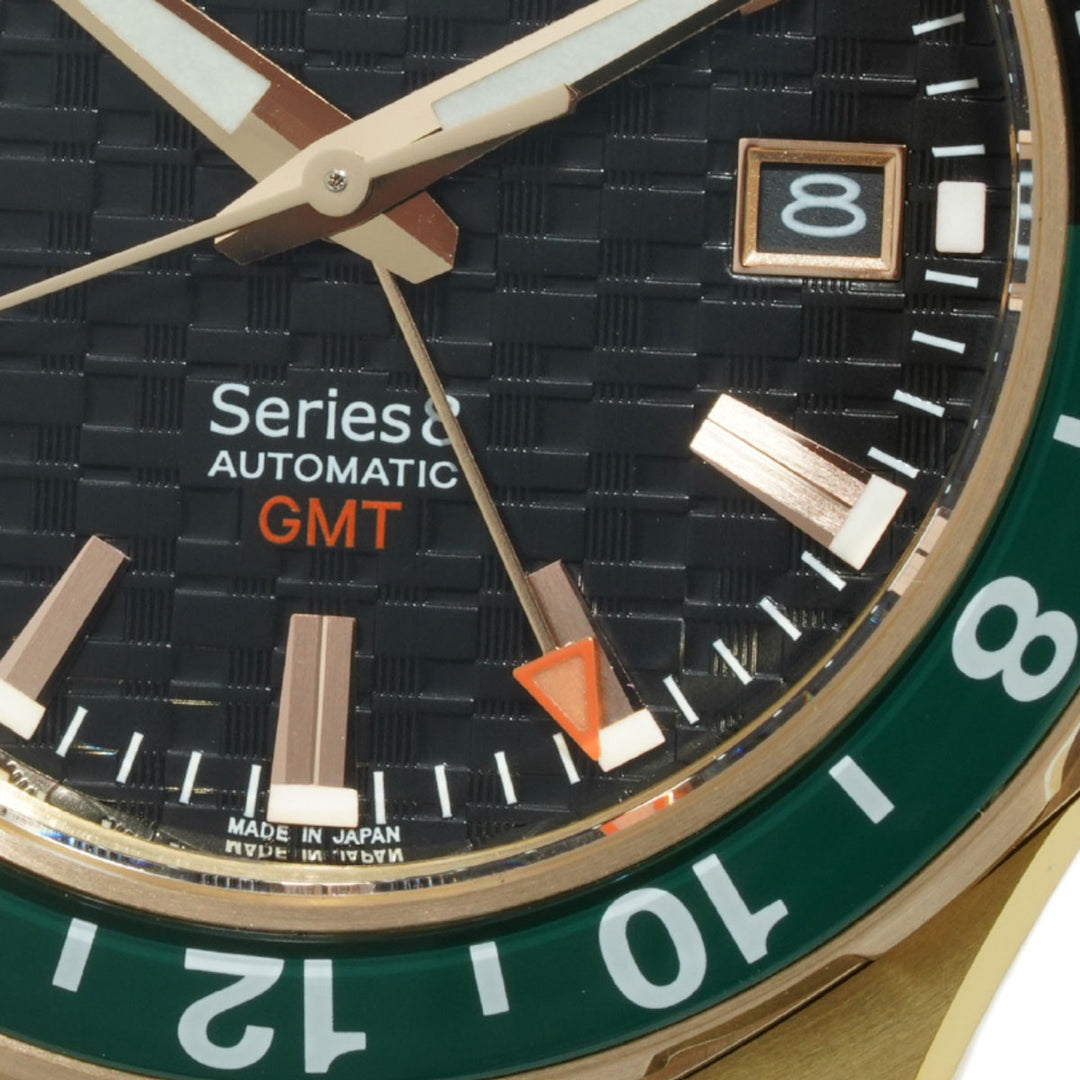 Close-up of GMT hand of CITIZEN SERIES 8 NB6033-51E