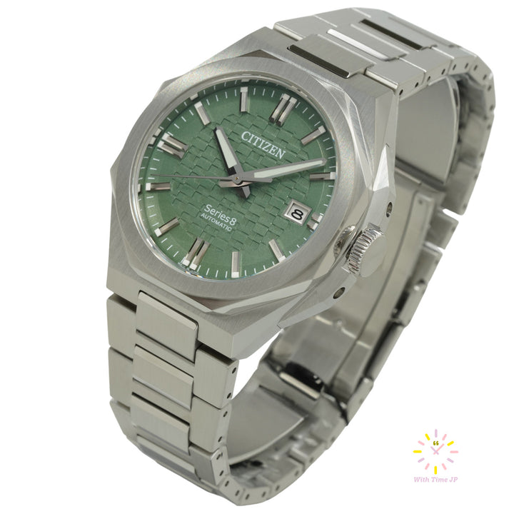 CITIZEN SERIES 8 NB6080-51W,Oblique angle