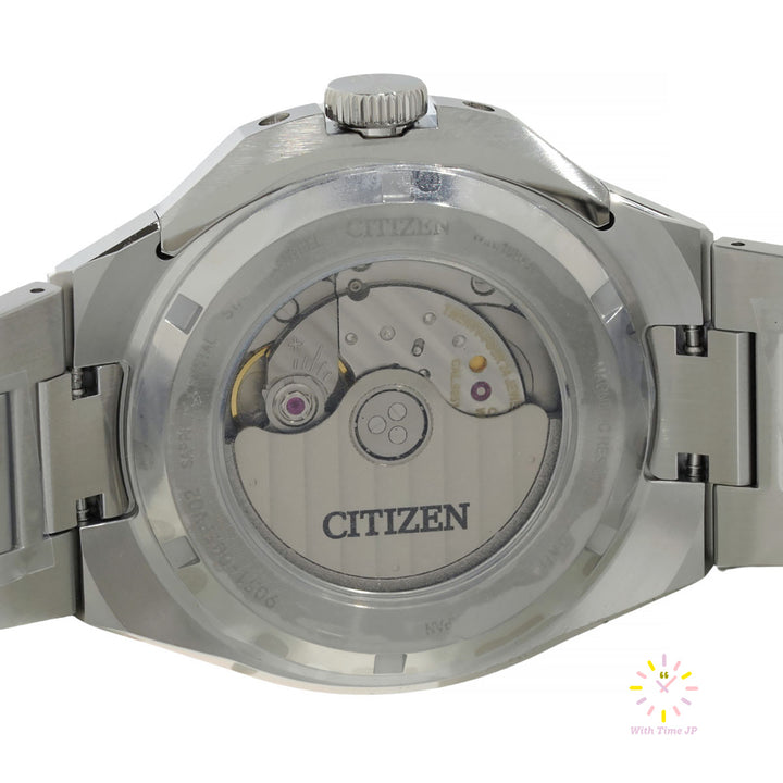 Backsid of the case of CITIZEN SERIES 8 NB6080-51W