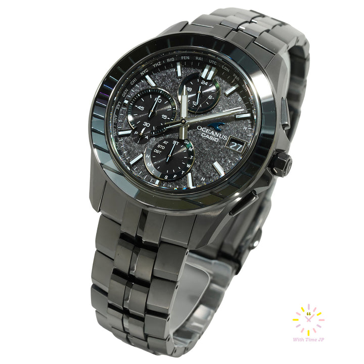 CASIO OCEANUS OCW-S7000CN-1AJF,Solar-Powered  watch,Oblique angle