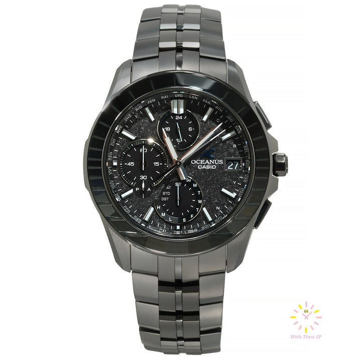 CASIO OCEANUS OCW-S7000CN-1AJF,Solar-Powered  watch, Men's Watch,from front