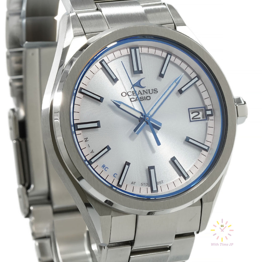 CASIO OCEANUS OCW-T200S-7AJF Angle from the left.