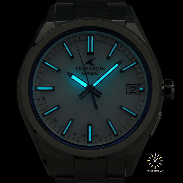CASIO OCEANUS OCW-T200S-7AJF lumibrite.