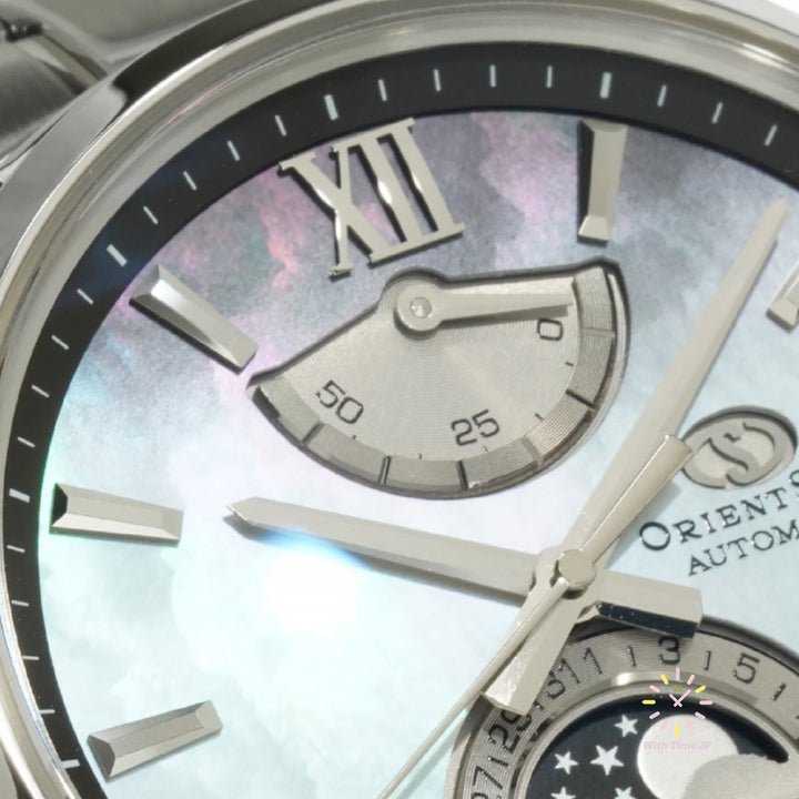 ORIENT STAR RK-AY0201A,Close-up of White Butterfly Shellfish Dial