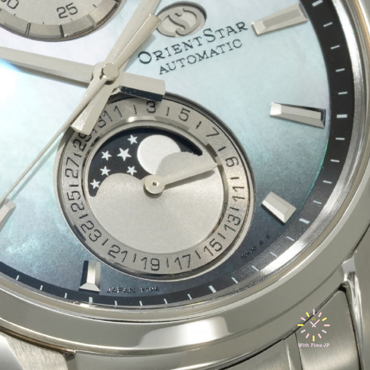 ORIENT STAR RK-AY0201A,Close-up of White Butterfly Shellfish Dial #2