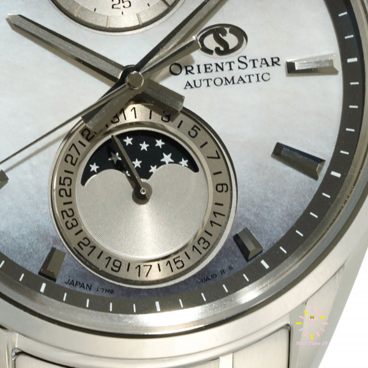 RK-AY0201A Mother-of-pearl Dial, right side enlarged