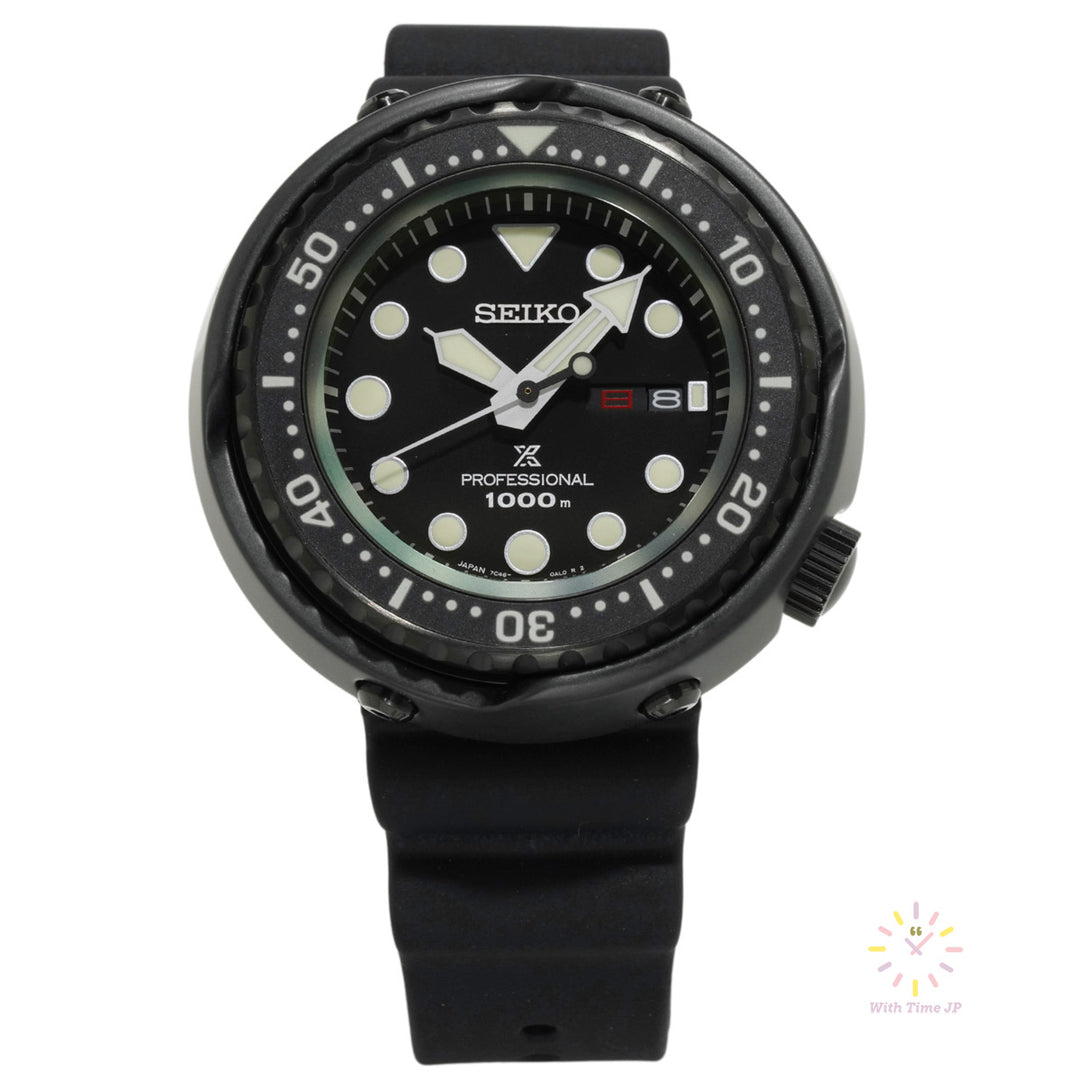 Seiko Prospex Marine Master SBBN047,Angle to see that entire clock