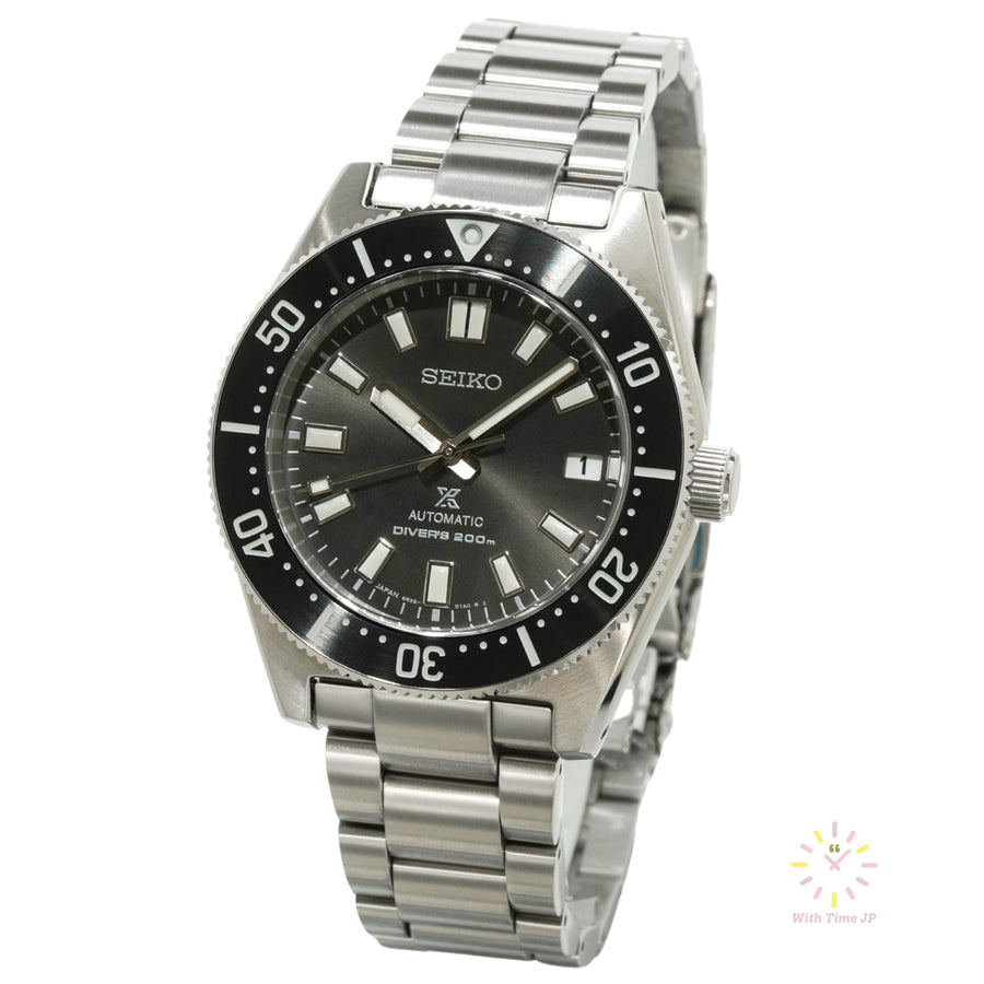 Seiko Prospex Automatic SBDC101,Diver's Watch, stainless steel Case, gray Dial, stainless steel Band.