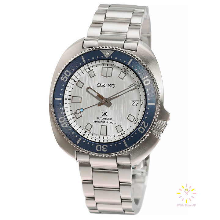 Seiko Prospex Automatic Diver Scuba SBDC169,Mechanical  watch, Men's Watch, stainless steel case, white Dial,stainless steel Band.