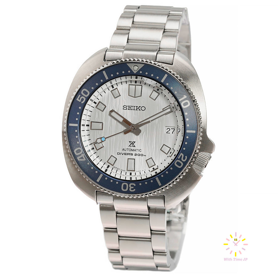 Seiko Prospex Automatic Diver Scuba SBDC169,Mechanical  watch, Men's Watch, stainless steel case, white Dial,stainless steel Band.