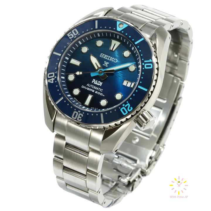 Seiko Prospex Automatic Diver Scuba SBDC189,Oblique angle