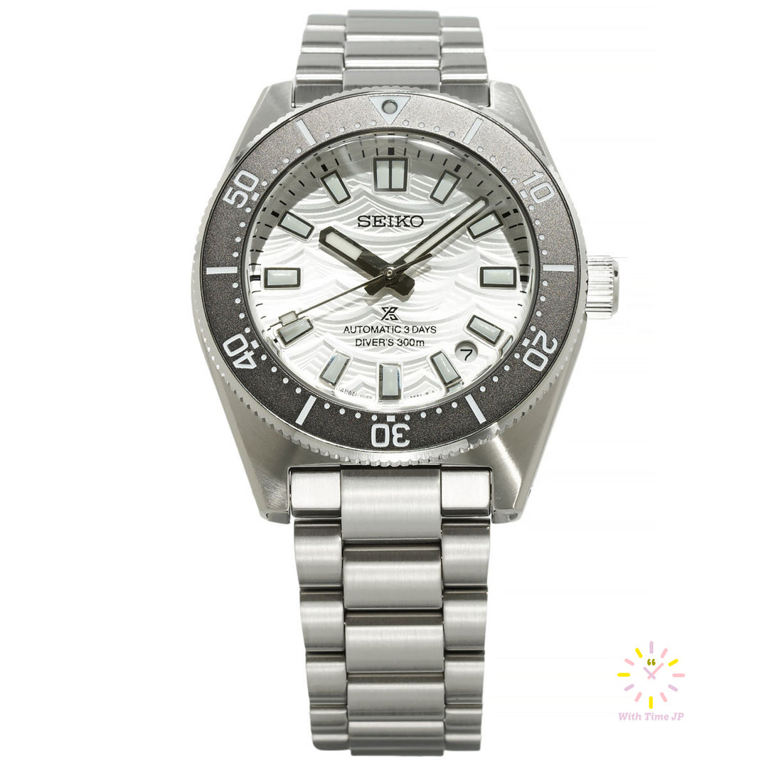Front of Seiko Prospex Automatic Diver's SBDC213,mechanical men's watch