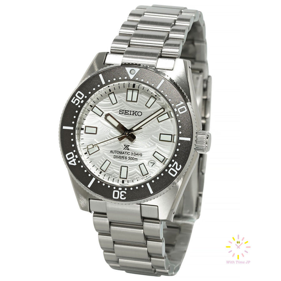 Seiko Prospex Automatic Diver's SBDC213,mechanical Men's Watch, stainless steel case, silver Dial,stainless steel Band.
