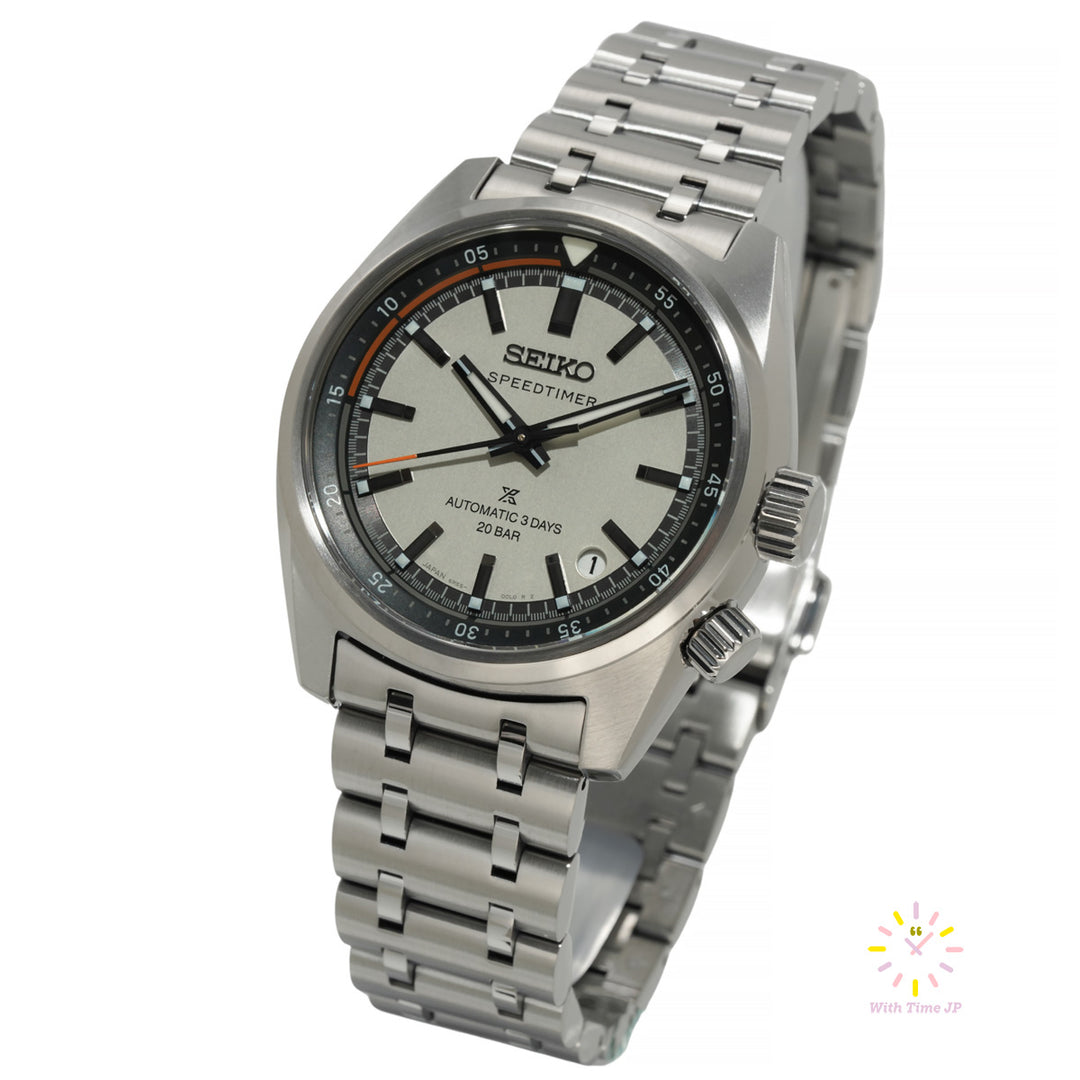 Seiko Prospex Automatic Speedtimer SBDC215,Oblique angle