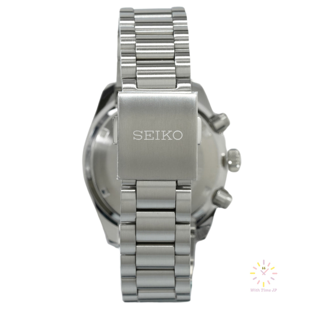 SEIKO PROSPEX SBDL117, Solar-powered men's watches, Stainless steel bracelet and clasp.