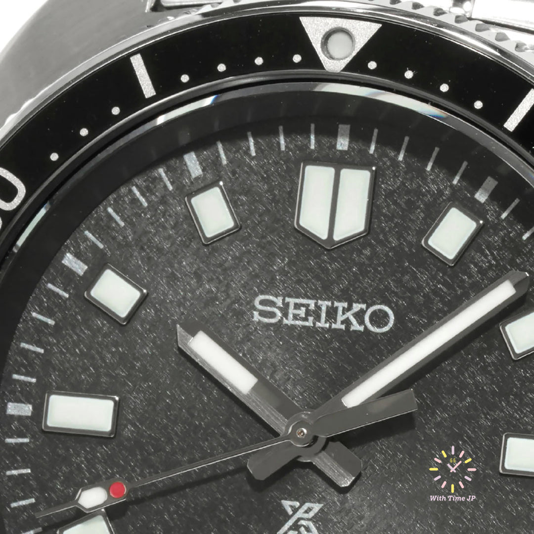 SEIKO Prospex SBDX047,Close-up of blackh Dial #2