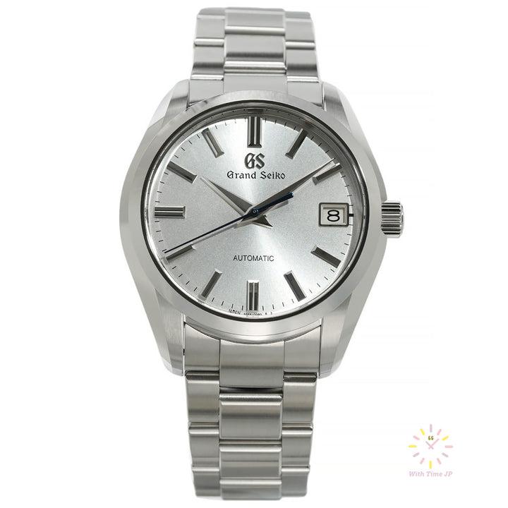 Grand Seiko SBGR307 Automatic Men's Watch, Angle looking up from the front.
