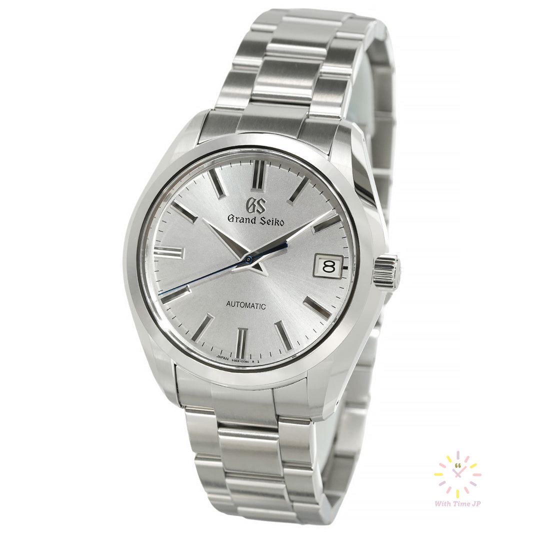 Grand Seiko SBGR307 Automatic Men's Watch, Stainless steel case,Triple link stainless steel bracelet, Silver dial.