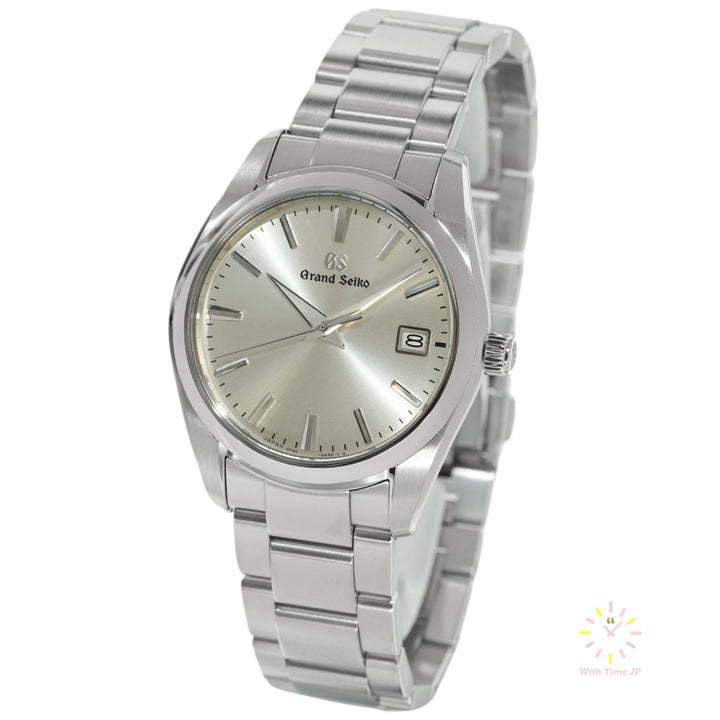 Grand Seiko SBGX263, Quartz Men's Watch, Stainless Steel Case,Triple-link Stainless Steel Bracelet,Silver Dial.