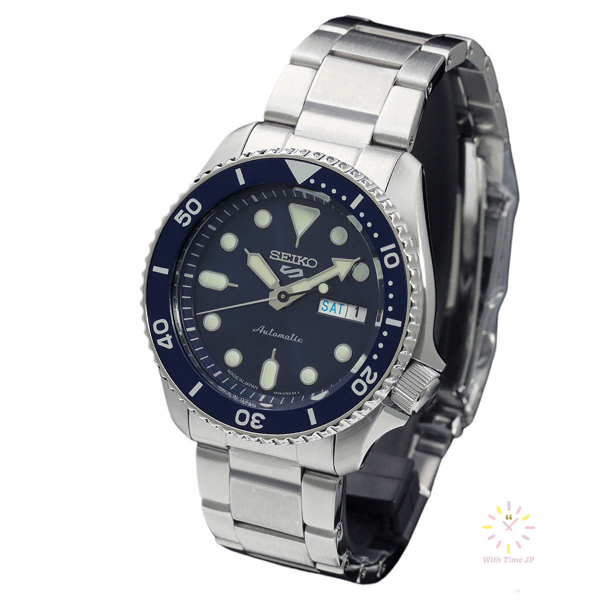 Seiko 5 Sports Day Date Automatic SBSA001 JDM watches with kanji