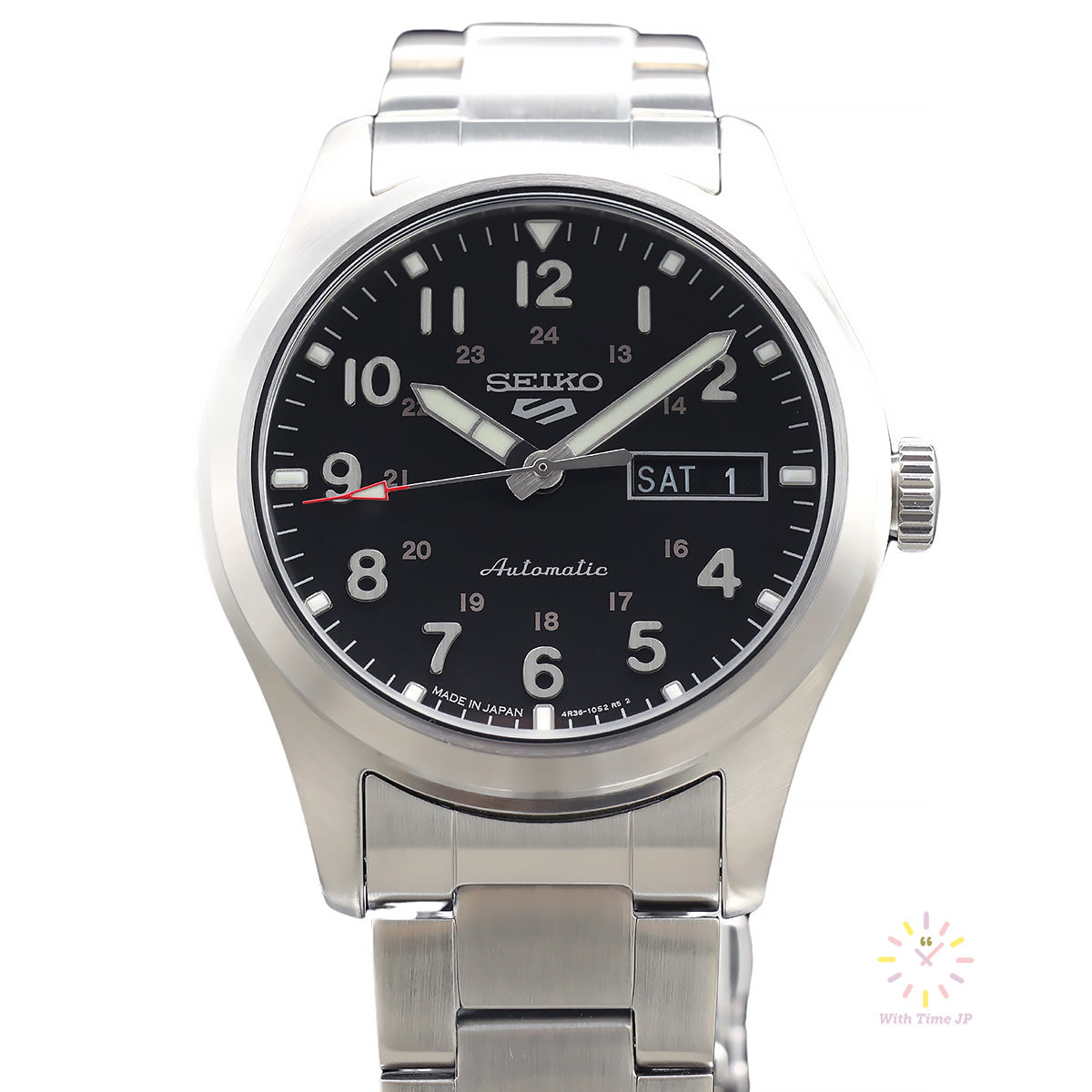 Seiko 5 Sports Day Date Automatic SBSA111 JDM watches with kanji