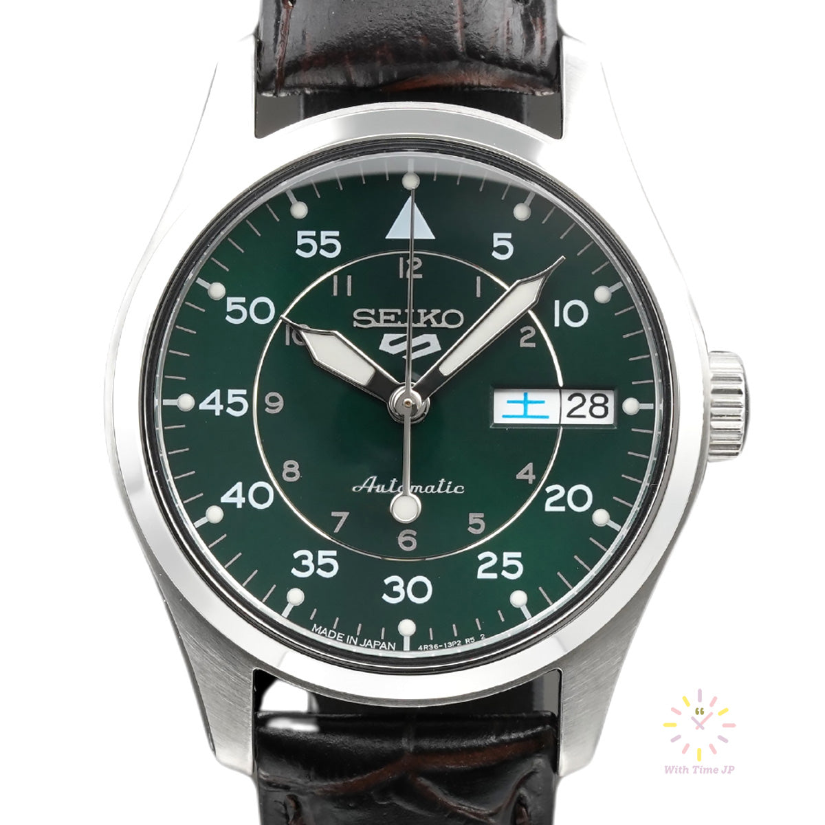 Seiko 5 Sports Day Date Automatic SBSA203 JDM watches with kanji