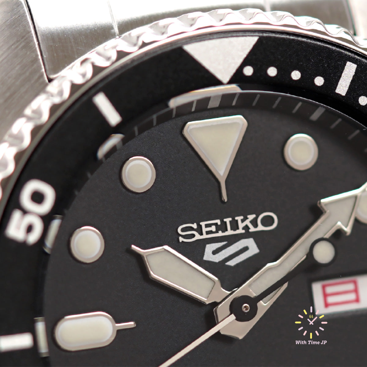 Seiko 5 Sports Day Date Automatic SBSA225 – With Time JP Seiko 5 Sports Day Date Automatic SBSA225 – With Time JP