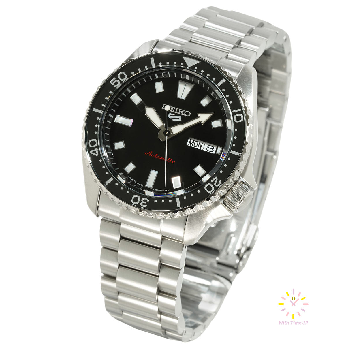 Seiko 5 Sports SKX series SBSA305 JDM watches with kanji date