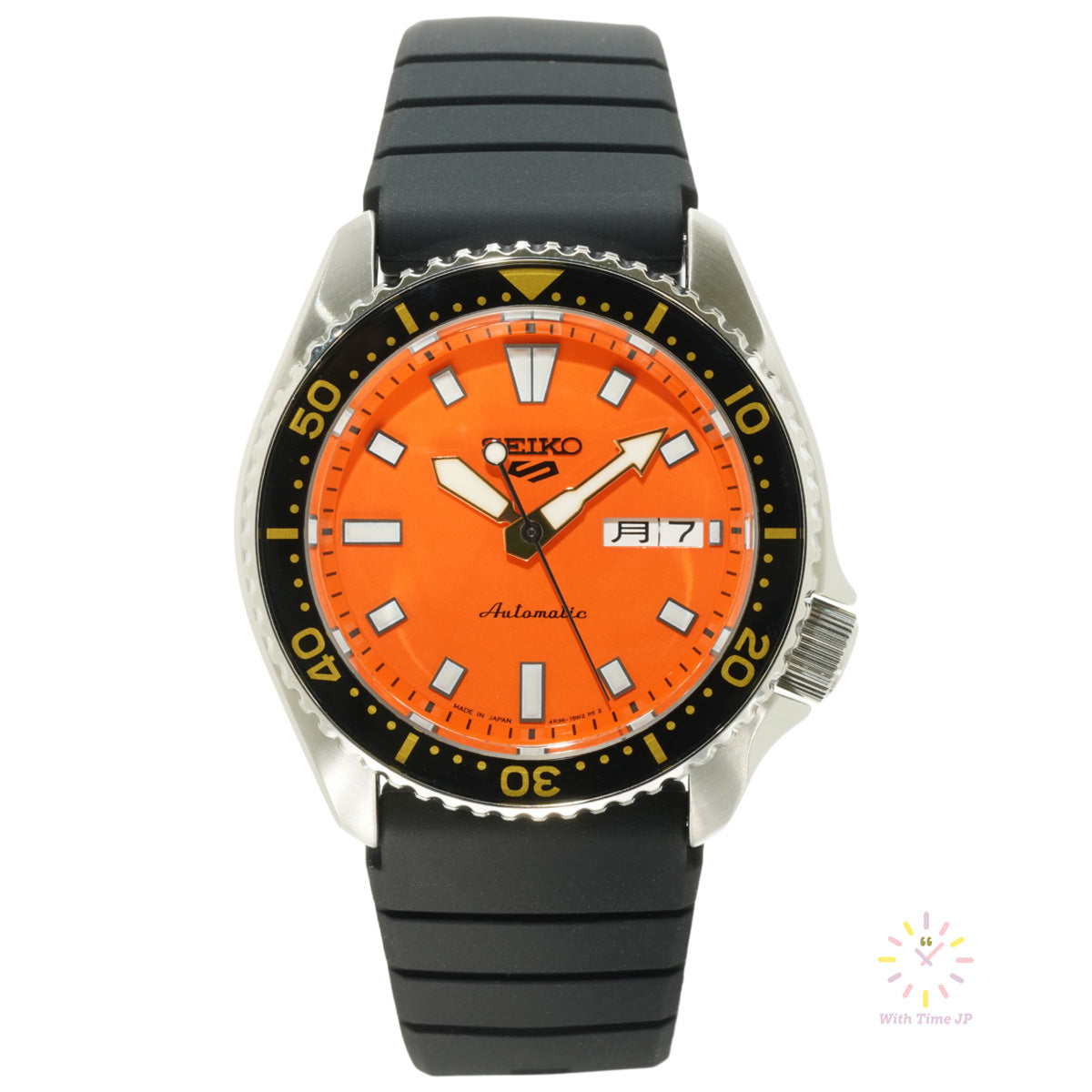 Seiko 5 Sports SKX series SBSA309 JDM watches with kanji date