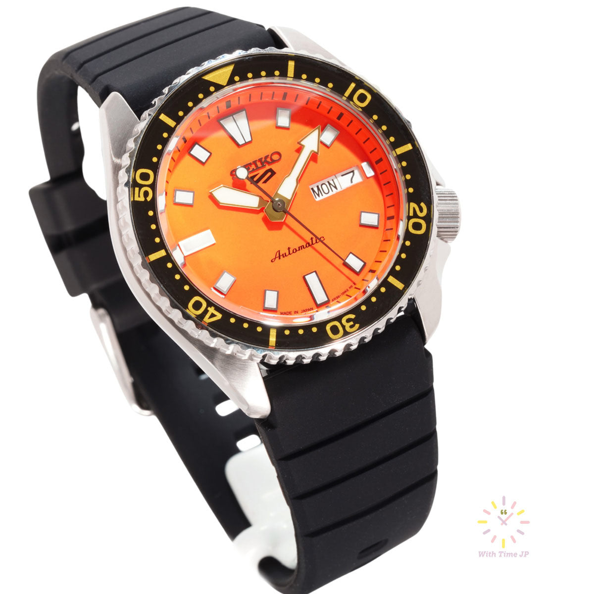 Seiko SBSA009 SKX Sports Orange | 0 SEIKO Watch The Breaking