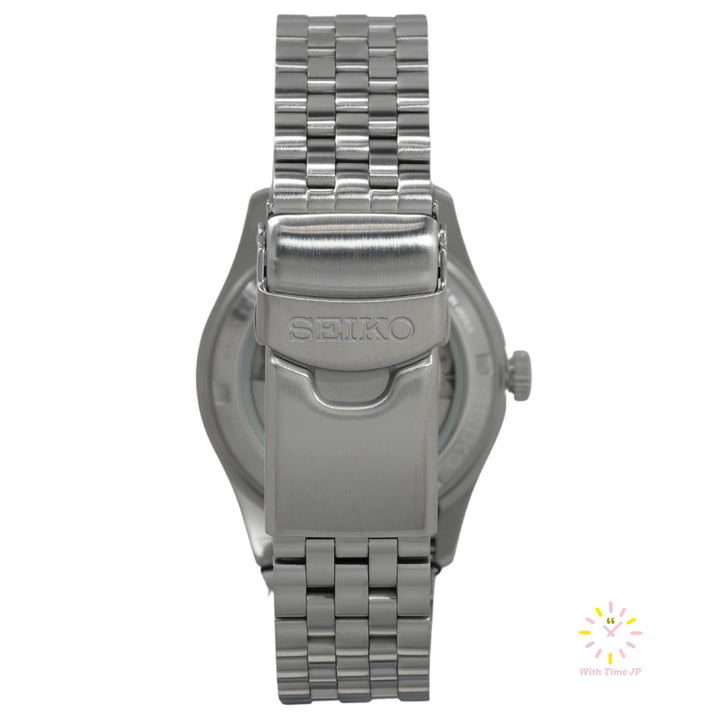 Seiko 5 Sports GMT SBSC009,back side